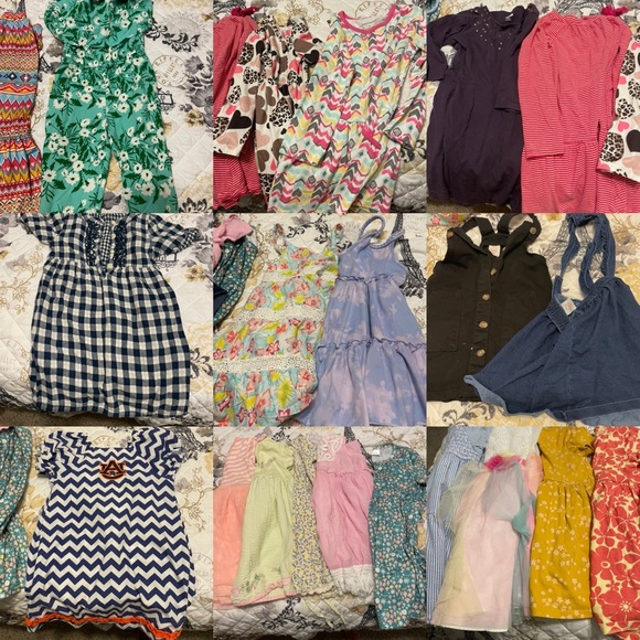 3t and 4t clothes.   Size 6-8 shoes - Picture 5 of 7